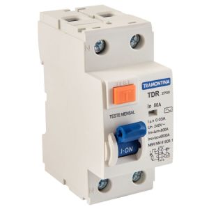Disjuntor Dr 2p Interruptor Branco Tramontina