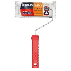 Rolo Lã Natural 9cm 328/9 Branco Atlas