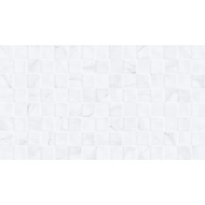 Piso Cerâmico Hd 160.105 Branco Cinza Bold Brilhante 32x58 Incopisos