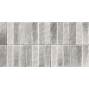 Piso Cerâmico Studio Gris Retificado Brilhante 39CMX75,5CM Incopisos