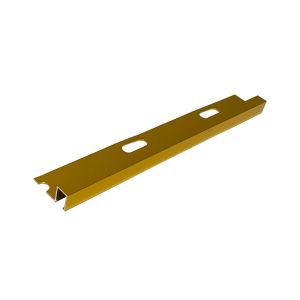 Perfil U 3M Base Dourado New Ponta