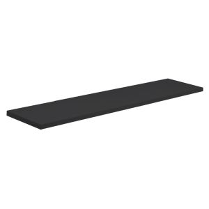 Prateleira 1,5cm x 20cm x 1m Facility Preto Prat-K