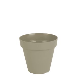 Vaso Plástico Sampa Areia 14x13cm Vasart