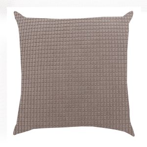 Almofada 43cm x 43cm Veludo Caqui Diagonal