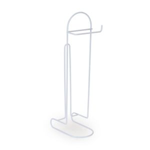 Papeleira de Chão Com Suporte para Papel Branco Arthi