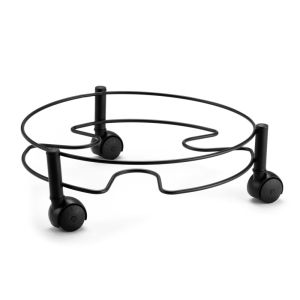 Suporte Multiuso Com Rodizios Black Arthi