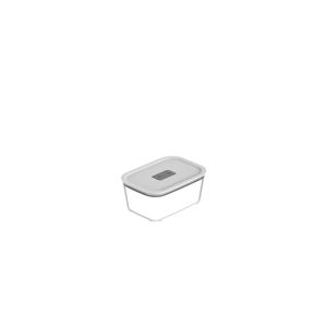 Pote de Vidro Hermético 1200ml Fresh Lock Branco Ou