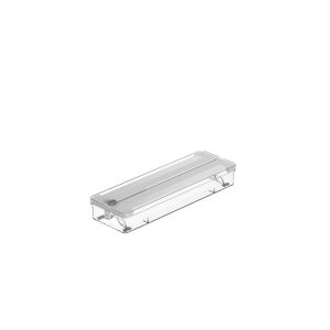Organizador Duplo Clear Branco Ou