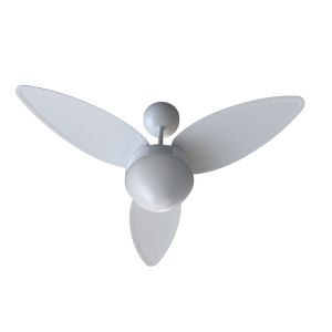 Ventilador Teto 3 Pás Aires Com Controle Branco Bivolt Ventisol