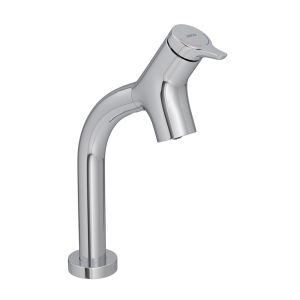 Torneira Misturador Monocomando para Banheiro de Mesa Bica Baixa Móvel Gama Cromado Deca