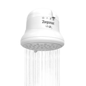 Chuveiro Elétrico Ideale Plus com Cano Branco Zagonel