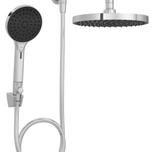 Chuveiro Com Desviador Redondo De Parede Flex Max Cromado Deca