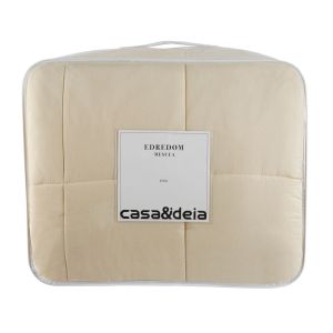 Edredom King Mescla Bege Casa&Ideia