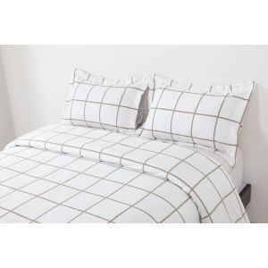 Jogo De Cama Casal Listrado Casa$Ideia