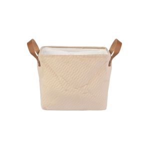 Cesto Organizador Lumpur Creme 30x20x25cm Diagonal