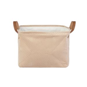 Cesto Organizador Lumpur Creme 35x25x28cm Casa&ideia