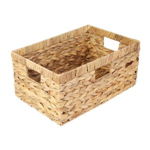 Cesto Organizador Valencia Amadeirado 38x26x18cm Casa&ideia