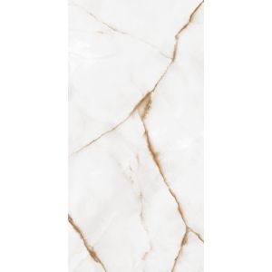 Porcelanato Thasos Branco Retificado Polido 62x121cm Damme