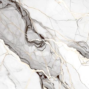 Piso Cerâmico Bianco Supreme Marmorizado Retificado Polido 82x82cm Ilhabella
