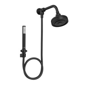 Chuveiro com Desviador Acqua Plus Preto Fosco Deca