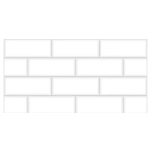 Piso Cerâmico Element White Mate Branco Bold Acetinado 31x59 Ilhabella