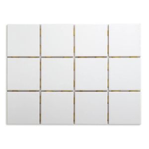 Revestimento Parede White Bold Brilhante 10x10cm Strufaldi