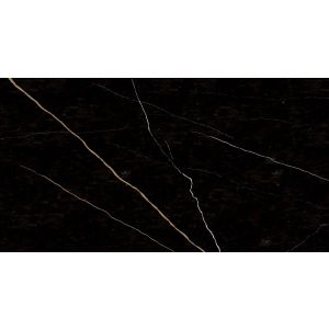 Revestimento de Parede 61x116cm Marmo Imperial Preto Brilho Retificado Ilhabella