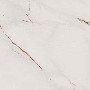 Porcelanato 76cm x 76cm Onice Off White Ret Extra Dora