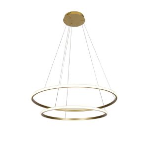 Pendente LED Circle 25W 3000K Gold Bivolt Vitralux
