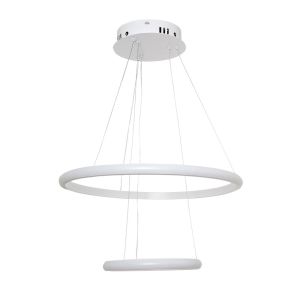 Pendente LED Circle 25W 3000K Branco Bivolt Vitralux