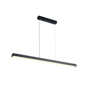 Pendente LED Minimalista 25W 3000K Preto Bivolt Vitralux