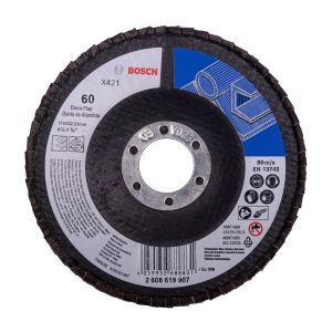 Disco Flap 115mm X421 Cinza Bosch