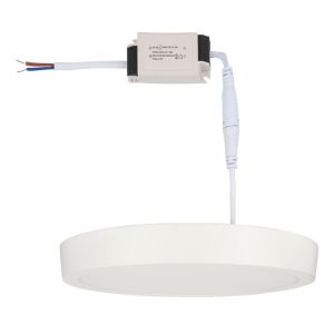 Painel LED Sobrepor Redondo 18W Branco 4000K Bivolt Vitralux