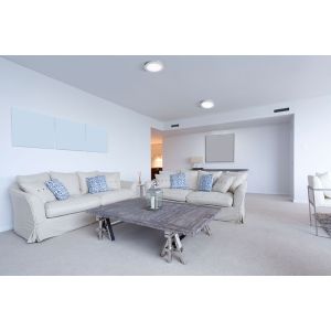 Painel LED Sobrepor Quadrado 18W 6500K Bivolt Branco Vitralux