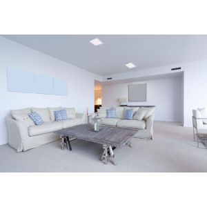 Painel LED Embutir Quadrado 18W Branco 6500K Bivolt Vitralux