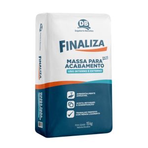 Massa Corrida 15kg Acabamento Branco Externo DB-Dagoberto