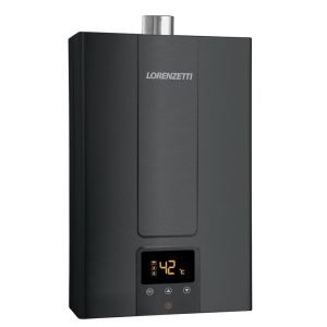 Aquecedor de Passagem a Gás Dig Lz 2000de-bk Black Lorenzetti