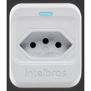 Dispositivo De Proteção Anti Surto 1 Tomada 2p+ Eps301 Branco Bivolt