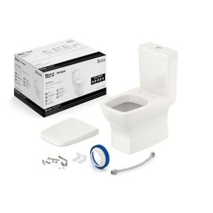 Kit Bacia Com Caixa 3l/6l Boss Beige Roca Louças