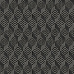 Papel Parede Geométrico Tnt Grafite 52cmx10m Tokfix