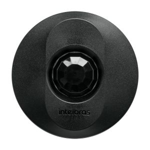 Sensor de Presença Teto C/ Fotocelula Espi 360 Preto Bivolt