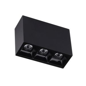 Spot Led Pontual Quad 6w Arch Preto Bivolt Taschibra