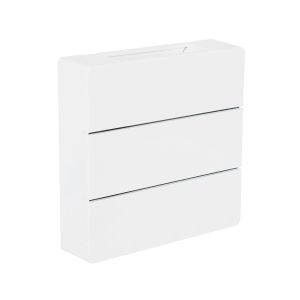 Arandela Led 6w 3000k Pilar Branco Bivolt Taschibra