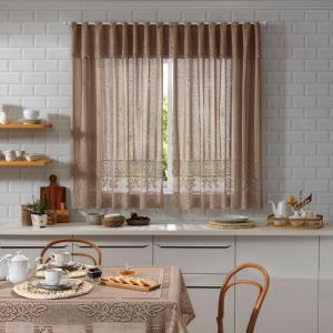 Cortina Valência Lisa Desert 2,00m x 1,20m Interlar