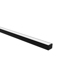 Perfil De Led De Sobrepor 14x20x2000mm Preto Taschibra