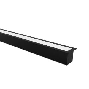 Perfil De Led 35x28 2m Apex Preto Taschibra