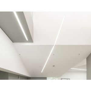 Perfil De Led Embutido 17x25 2m Vertex Branco Taschibra