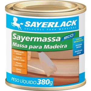 Massa para Madeira 380g Sayermassa Imbuia/Tabaco Sayerlack