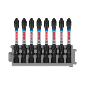 Jogo de Pontas Impact PH2 8 Peças 50mm Bosch
