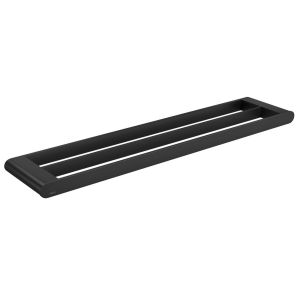 Porta Toaha Barra 60cm Versa Black Matte Deca